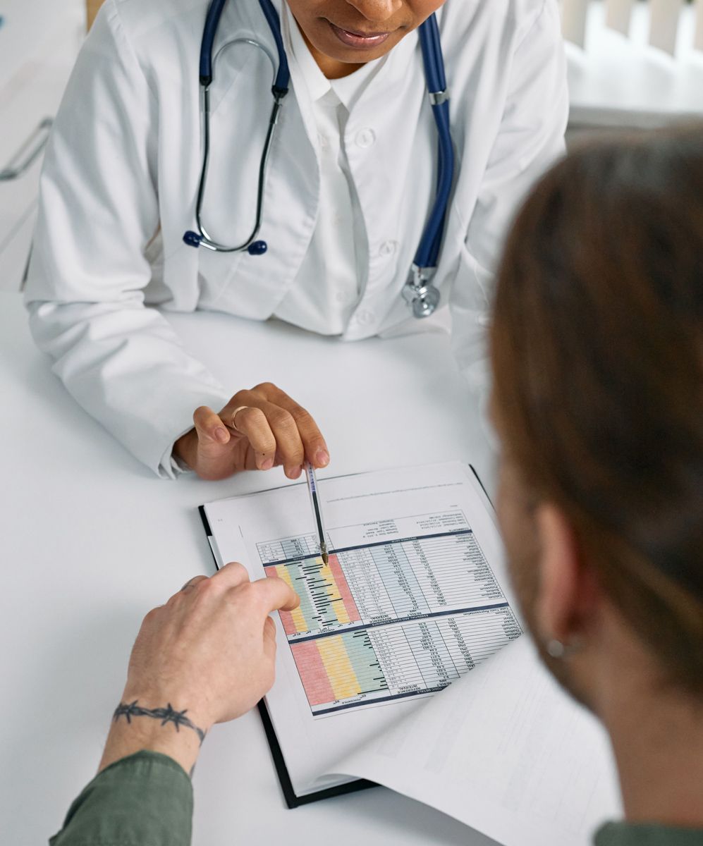 Healthcare professional at work
